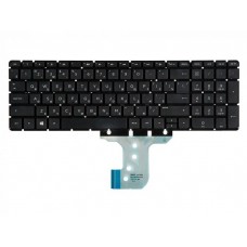 Клавиатура для ноутбука HP Pavilion 15-ac, 15-af, 15-ay, 240 G4, 245 G4, 250 G4, 255 G4 черная, без рамки