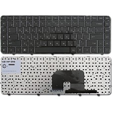 Клавиатура для ноутбука HP Pavilion DV6-3000, черная с рамкой
