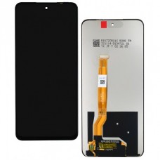 Дисплей в сборе с тачскрином для Realme C55, черный