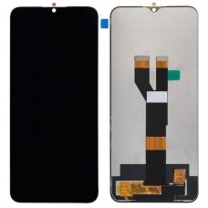 Дисплей для Realme C21, C11 2021, Narzo 50i в сборе с тачскрином Черный - OR