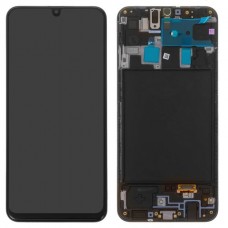 Дисплей для Samsung Galaxy A20 SM-A205F (OLED) черный