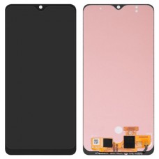 Дисплей для Samsung Galaxy A31 (A315F) в рамке + тачскрин, черный (OLED)