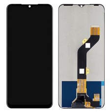 Дисплей для Tecno POP 6 Pro в сборе с тачскрином Черный