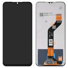 Дисплей для Tecno Spark Go 2022 (KG5m)+тачскрин (черный) ориг 100%