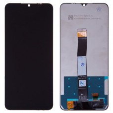 Дисплей для Xiaomi Redmi 10C/Poco C40 (220333QNY/220333QPG) в сборе с тачскрином Черный - OR