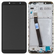 Дисплей для Xiaomi Redmi 7A в сборе с тачскрином, черный referbished оригинал lcd