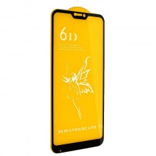 Защитное стекло 6D для Xiaomi Redmi 6 Pro, Mi A2 Lite, черный