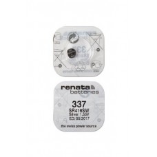 Батарейка (элемент питания) Renata SR416SW 337 BL10, 1 штука