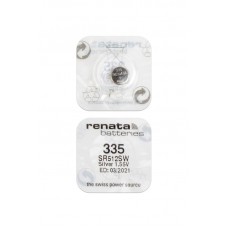 Батарейка (элемент питания) Renata SR512SW 335 (0%Hg), 1 штука