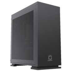 Корпус MicroATX Без БП GameMax M60 (Mesh сетка, 2xUSB 2.0, 1xUSB-C 3.2 5Гбит, 1x120mm Fan, HD Audio+Mic, VGA MAX 340mm, CPU MAX 155mm, пылевые фильтры) Black