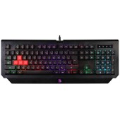 Клавиатура A4Tech Bloody B120N черный USB Multimedia for gamer LED (подставка для запястий) (B120N)
