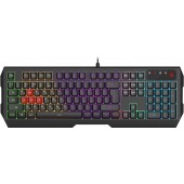 Клавиатура A4Tech Bloody B140N черный USB Multimedia for gamer LED (подставка для запястий) (B140N)