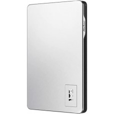 Внешний накопитель HDD 2.5" USB3.0 Netac 1Tb K338 (NT05K338N-001T-30SL) Серебристый