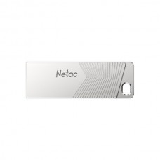 USB3.2 16Gb Netac UM1 (NT03UM1N-016G-32PN) USB 3.2 Type-A, металл, без колпачка, серебристый