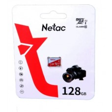 Micro SDXC 128 Gb Netac (NT02P500ECO-128G-S) (128 ГБ, класс 10, UHS-I (класс U1), чтение: 80 МБ/с)