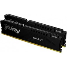 Оперативная память DDR-5 16GB (2x8GB) PC-41600 Kingston FURY Beast KF552C40BBK2-16