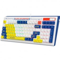 Клавиатура A4Tech BLOODY B950, синий-белый, USB