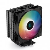Кулер DeepCool AG400 BK ARGB (R-AG400-BKANMC-G-2) LGA1700/1200/115X/AM5/AM4 / Fan 120mm / 4 TT / PWM / TDP 220W