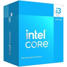 Процессор Socket-1700 Intel Core i3-14100F 4C/8T (4P 3.5/4.7GHz ) 12MB 60W (Без видео) (oem)