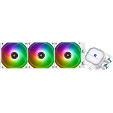 Система водяного охлаждения Thermalright Frozen Prism 360 White ARGB (F-PRISM-360-WH-ARGB ) / (LGA115X/1200/1700/2011/2066/FM1/FM2/FM2+/AM2/AM2+/AM3/AM3+/AM4/AM5) / 240mm / 3x120mm / White