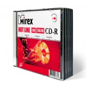 CD-R Mirex 700Mb 48x <уп. 5 шт> <201571>