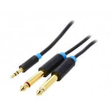 Vention <BCMBI> Кабель 2RCA-M -> 2RCA-M 3м