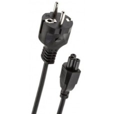 Telecom <TP022-1.8-BK> Кабель питания IEC-320-C5 - розетка 220V1.8м Европейский стандарт