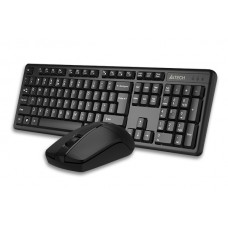 A4Tech Wireless 3330N(GK-3+G3-330N) (Кл-ра, USB, FM+Мышь,3кн, Roll, USB, FM)