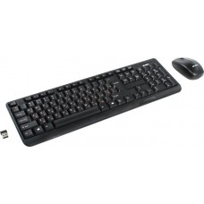 SVEN Comfort 3300 Wireless <Black> (Кл-ра, М/Мед, USB, FM+Мышь 3кн, Roll, Optical, FM)