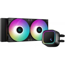 Deepcool <R-LE520-BKAMMN-G-1> LE520 вод.охл (4пин,115x/1200/1700/AM4/AM5,32.9дБ,500-2250об/мин)