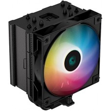 Deepcool <R-AG500-BKADMN-G-1> AG500 DIGITAL ARGB (115x/1200/1700/AM4/AM5,29.4дБ,300-1950об/мин,Al+тепл.трубки)