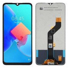 Дисплей для Tecno Spark 8C (KG5k)+тачскрин (черный) ориг 100%