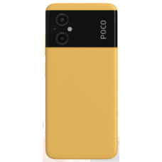 Задняя крышка для Xiaomi Poco M5 (22071219CG) (желтый)