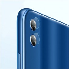 Стекло задней камеры для Huawei Honor 8X/8X Premium (JSN-L21) (в рамке) (черный)