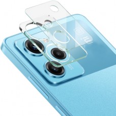 Стекло задней камеры для Xiaomi Redmi Note 12 Pro 4G (2209116AG) (без рамки) (черный)
