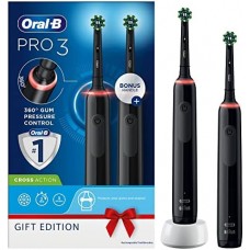 Oral-B Pro 3 3900 Black/White with 2 hand piece (D505.523.3H)