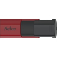 USB3.0 512Gb Netac U182 (NT03U182N-512G-30RE) USB 3.0 Type-A, пластик, выдвижной механизм, черный/красный