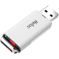 USB3.0 512Gb Netac U185 (NT03U185N-512G-30WH) USB 3.0 Type-A, пластик, с колпачком, белый/синий