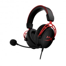 Наушники с микрофоном HyperX Cloud Alpha красный/черный 1.3м мониторные оголовье (4P5L1ABUUF)