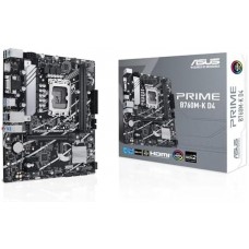 Материнская плата ASUS PRIME B760M-K D4, LGA1700, mATX