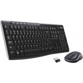 Клавиатура + мышь Logitech Wireless Combo MK270, Black, USB [920-003381]