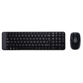 Клавиатура + мышь Logitech Wireless Combo MK220 USB 920-003236