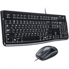 Клавиатура + мышь Logitech MK120, Black, USB <920-002589>