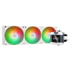 Система водяного охлаждения Thermalright Frozen Warframe 360 White ARGB (F-WFRAME-360-WH-ARGB) / (LGA115X/1200/1700/2011/2066/FM1/FM2/FM2+/AM2/AM2+/AM3/AM3+/AM4/AM5) / 360mm / 3x120mm / PWM / Black
