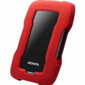 Внешний накопитель HDD 2.5" USB3.1 ADATA 2Tb (AHD330-2TU31-CRD) Durable HD330 Red (RTL)