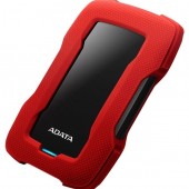 Внешний накопитель HDD 2.5" USB3.2 ADATA 2Tb HD330 (AHD330-1TU31-CRD), защищенный, красный