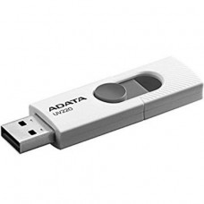 USB3.2 32Gb ADATA UV220 (AUV220-32G-RWHGY) USB 3.2 Type-A, пластик, выдвижной механизм, белый/серый