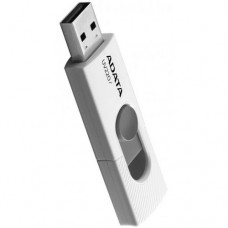USB3.2 64Gb ADATA UV220 (AUV220-64G-RWHGY) USB 3.2 Type-A, пластик, выдвижной механизм, белый/серый