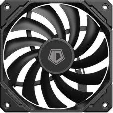 Вентилятор 120mm ID-Cooling TF-12015-K 120x120x15мм (PWM, Low Noise, супер-тонкий, резиновые углы, черный, 500-2200 об/мин) BLACK