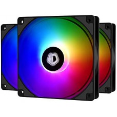 Вентилятор 120mm ID-Cooling TF-12025-PRO-ARGB-TRIO (НАБОР 3 в 1) (PWM, Low Noise, резиновые углы, ARGB подсветка, 700-1800об/мин)